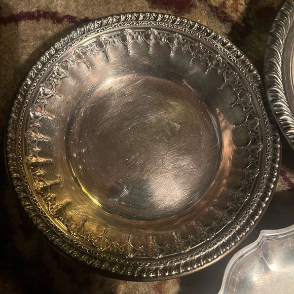 3 silver plated dishes - Picture 2 of 5